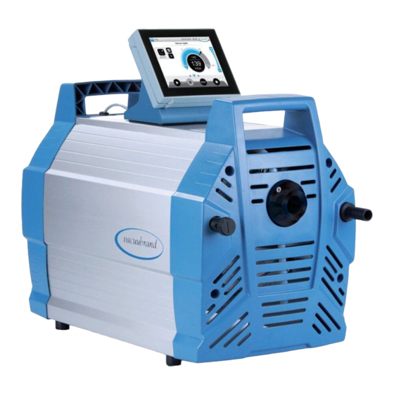 User Manuals: vacuubrand MD 12C NT VARIO o.C. Pump