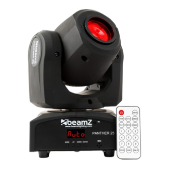 Beamz Panther 25 User Manual