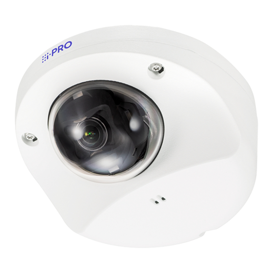 i-PRO WV-X35000 Series Installation Manual
