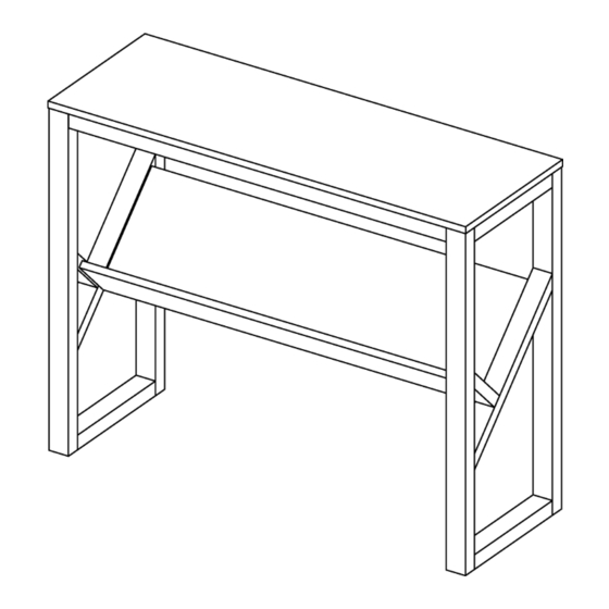 Target fairfax TGCRCNTB01 Assembly Instructions Manual