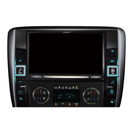 Alpine X009U Manual