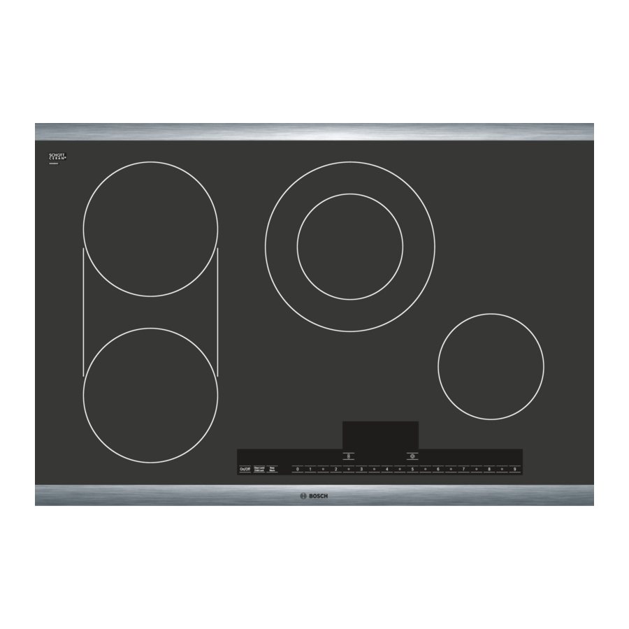 Bosch NET 5654 UC Use And Care Manual