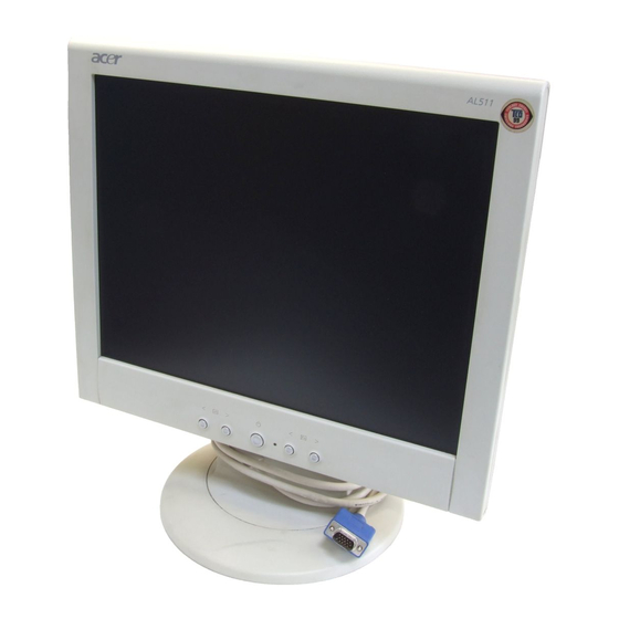 Acer model User Manual
