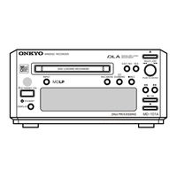 Onkyo MD-101A Service Manual