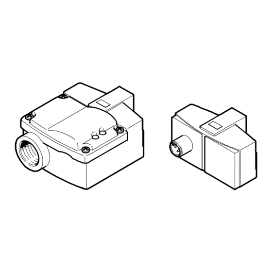 Festo SRBG Operating Instructions