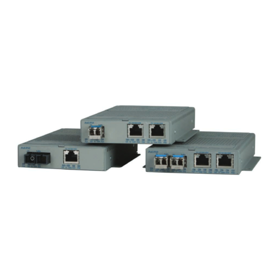 Omnitron Systems Technology OmniConverter FPoE/SL User Manual