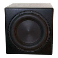 REL Acoustics Q108 Operating Instructions Manual