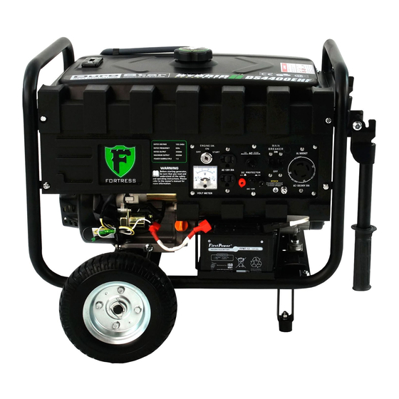 DuroStar DUAL FUEL FORTRESS DS4400EHF User Manual