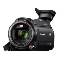 Panasonic HC-VX989 Basic Operating Instructions Manual