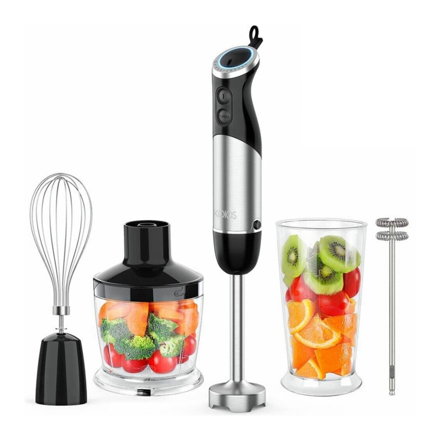 KOIOS HB-2046 - Hand Blender Manual