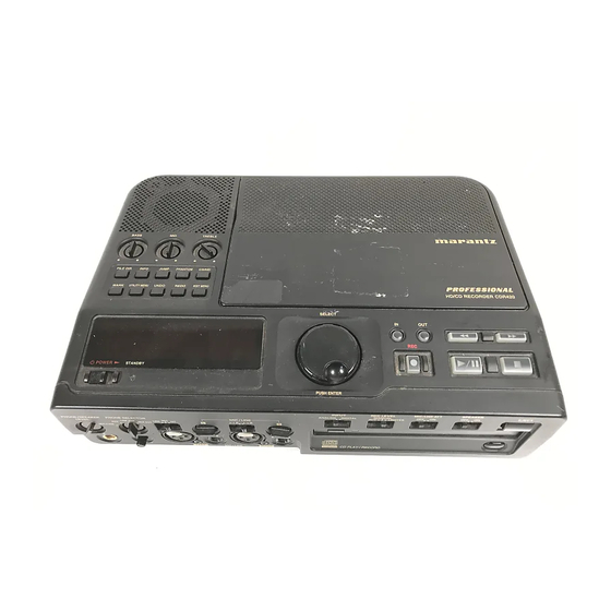 Marantz CDR420/U1B Service Manual