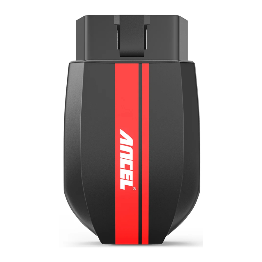 ANCEL BD200 - Wireless Vehicle Monitor Manual