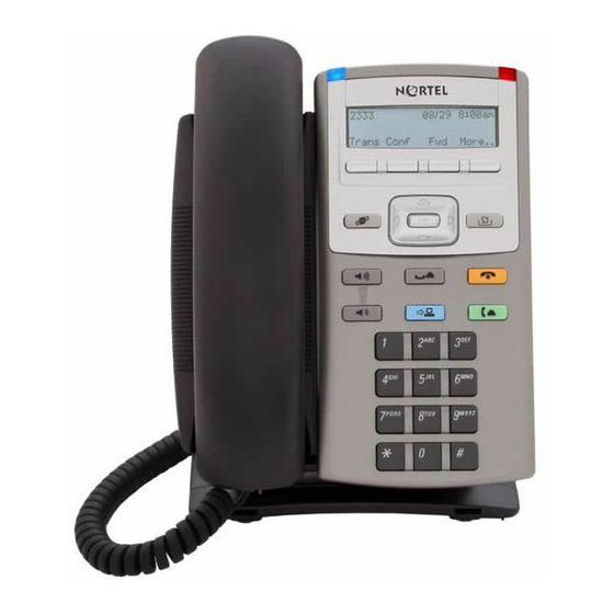 Nortel IP Phone 1110 User Manual