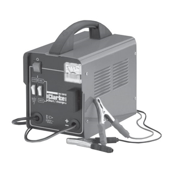 Clarke Start-N-Charge BC130 Operating Instructions Manual