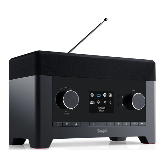 Teufel Radio 3sixty Technical Description And User Manual