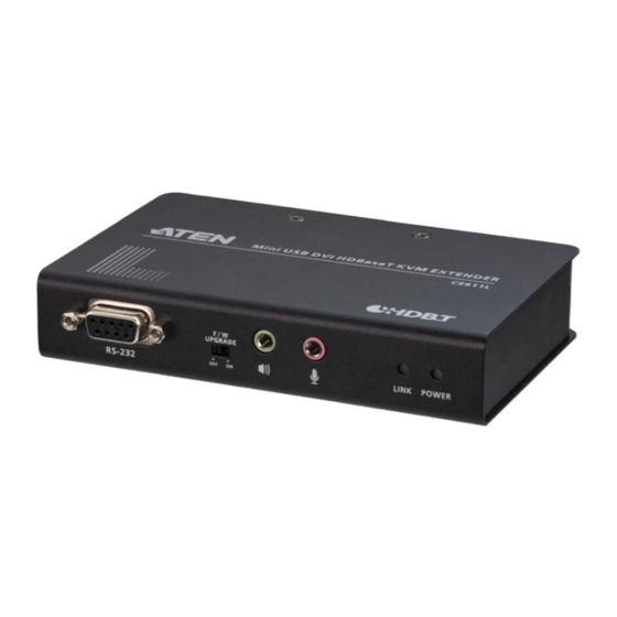ATEN CE611 User Manual