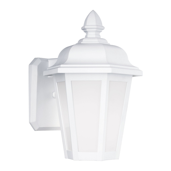 Sea gull lighting Brentwood 8822BLE Installation Instructions