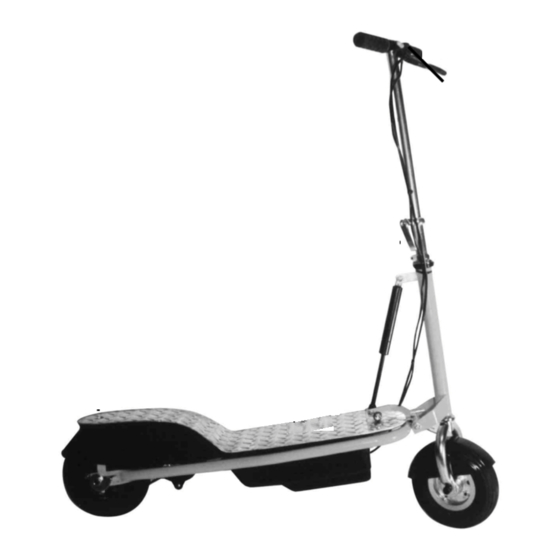Zap ELECTRIC SCOOTER Owner's Manual