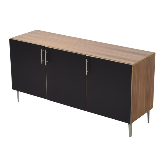 Inside Weather VOSS SIDEBOARD Manual