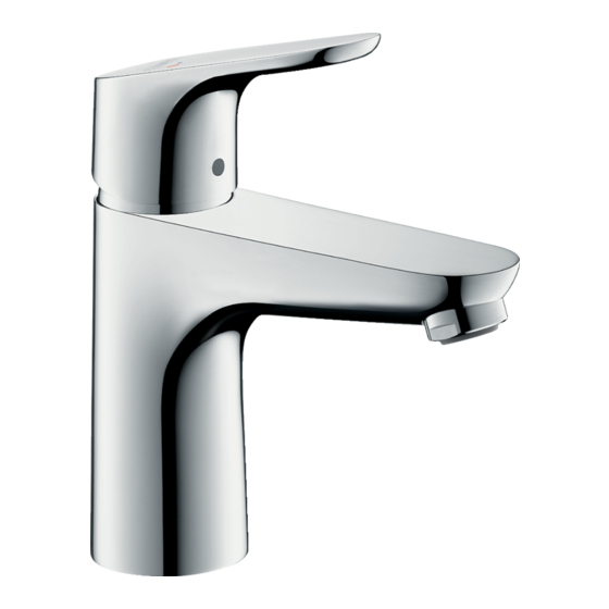 Hans Grohe Focus 100 31509000 Instructions For Use/Assembly Instructions