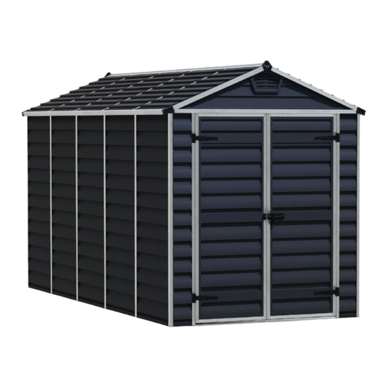 Palram CANOPIA SKYLIGHT 6x12 How To Assemble