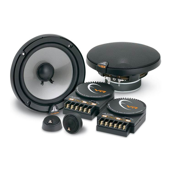 JL Audio VR600-CSi Owner's Manual
