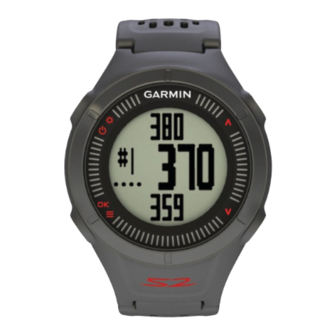 Garmin Approach S2 Getting Started