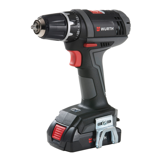 wurth BS 14-A Compact Operating Instructions Manual