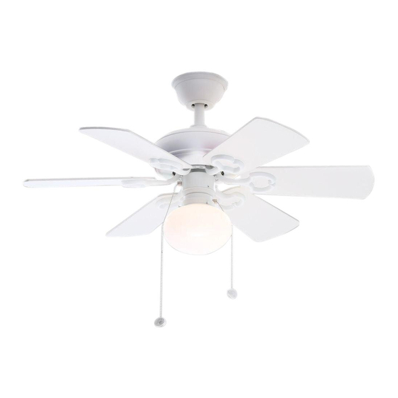 User Manuals: HAMPTON BAY Minuet III Ceiling Fan Kit