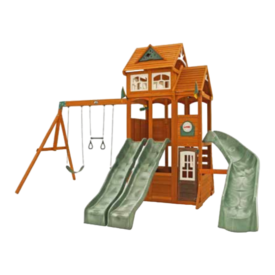 Cedar Summit Sedona F25035 Swing Set Manuals