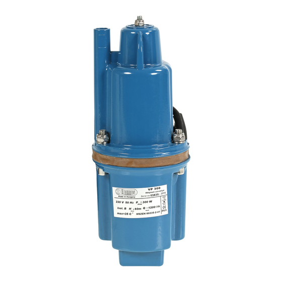 Elpumps VP 300 Operating Instructions
