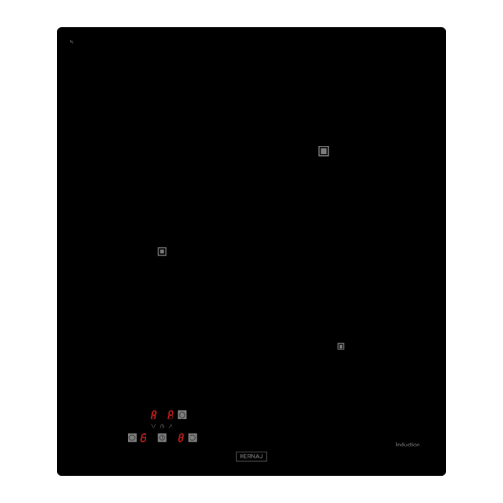 Kernau KIH 43-3B Instructions For Use And Installation
