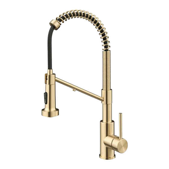 Kraus Bolden KFF-1610 Installation Manual