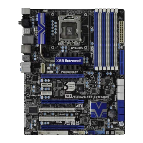 ASROCK X58 EXTREME6 Brochure
