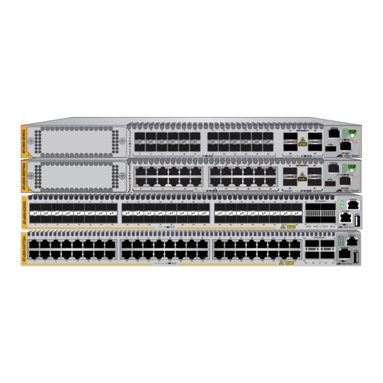 Allied Telesis AlliedWare Plus AT-x950-52XSQ Installation Manual