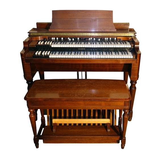 Hammond Model A Manual