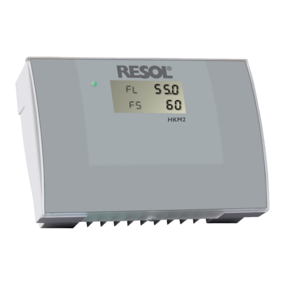 Resol HKM2 Manual