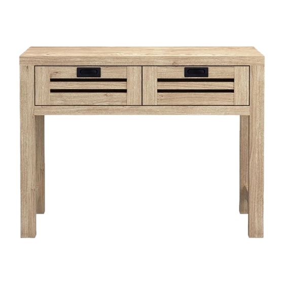 Mocka Asha Console Table Assembly Instructions Manual