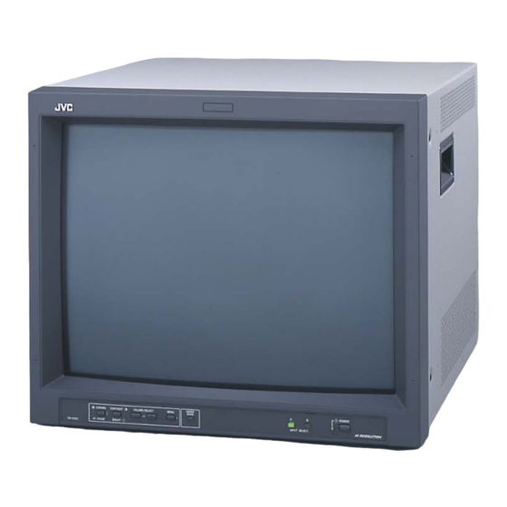 JVC TM-H1900G Instructions Manual