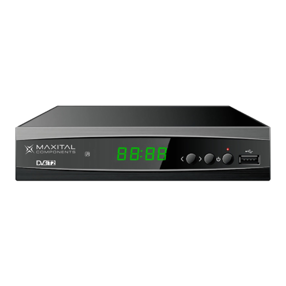Maxital MAX T230HD Quick Installation Manual