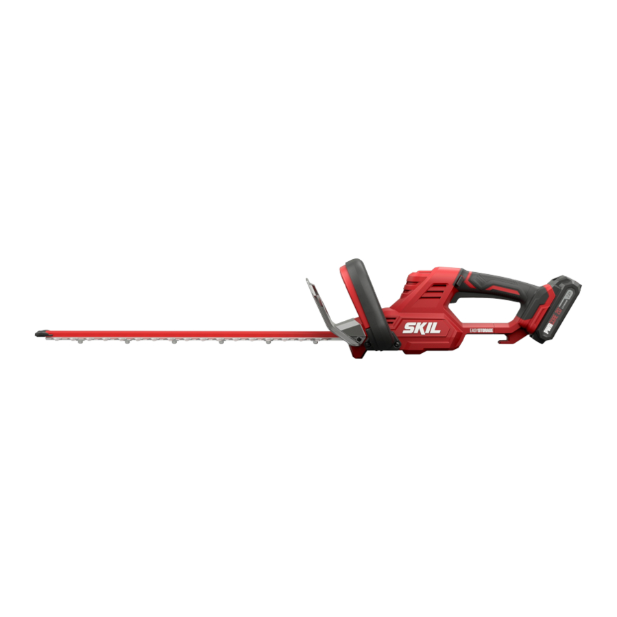 Skil HT4222E-00 - Cordless Hedge Trimmer Manual