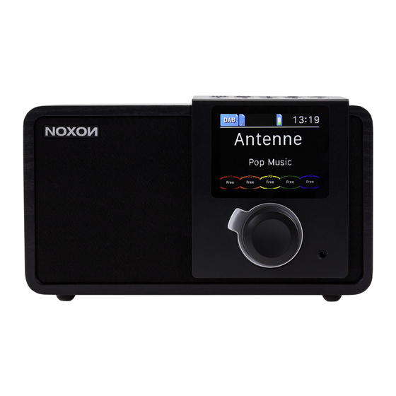 Noxon dRadio 1 Manual