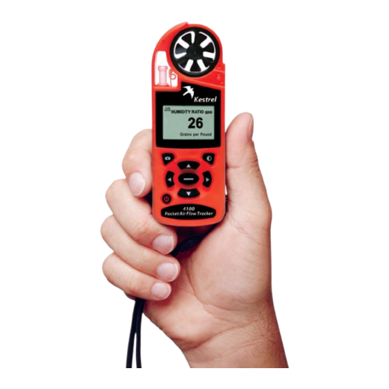 Kestrel K4200 Instruction Manual