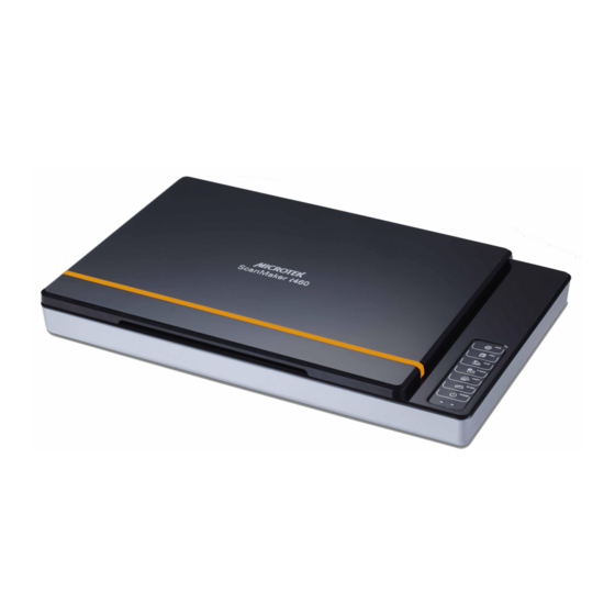 Microtek ScanMaker i460 Supplement Manual