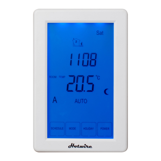 HotWire TR8100 DUAL Control Instructions