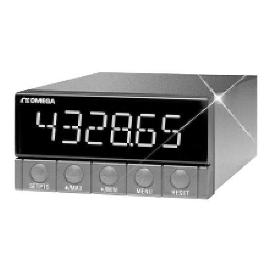 Omega DP41-E Quick Start