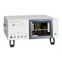Hioki IM3570 Instruction Manual