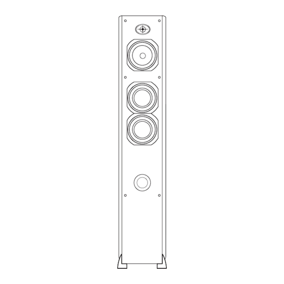 User Manuals: Soundstage STAGE 3D Series Loudspeakers