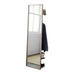 Pottery Barn Floor Mirror with Clothing Rack Assembly/Mounting Instructions
