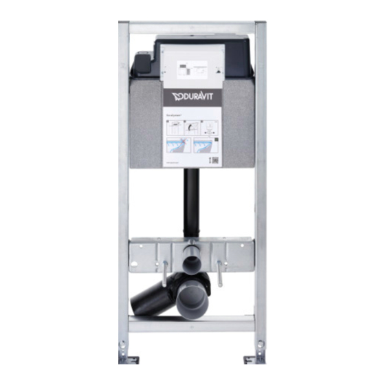 DURAVIT DuraSystem WD1010 000 000 Mounting Instructions